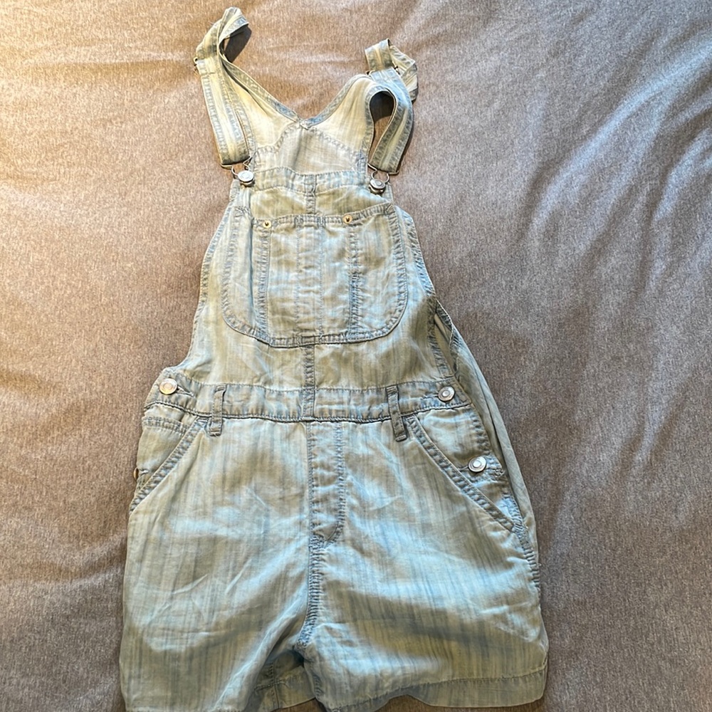 Light blue denim Overalls